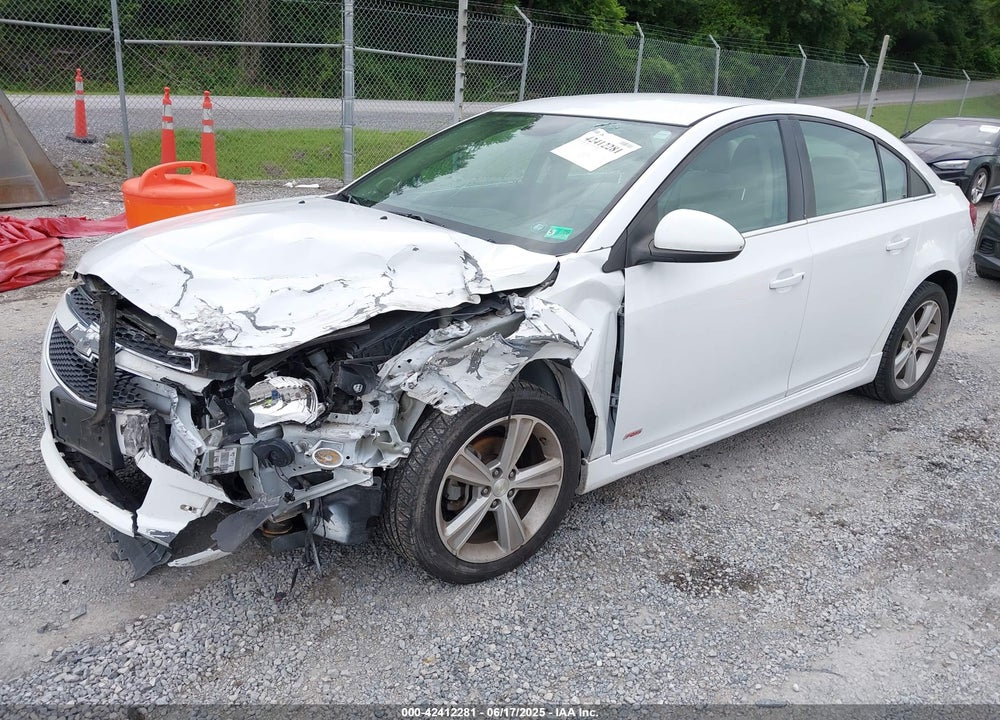 2014 CHEVROLET CRUZE 2LT AUTO VIN: 1G1PE5SB6E7370081