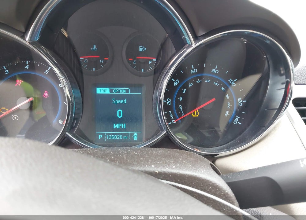 2014 CHEVROLET CRUZE 2LT AUTO VIN: 1G1PE5SB6E7370081