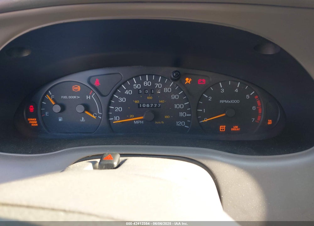 1997 MERCURY COUGAR XR7 VIN: 1MELM6245VH610651