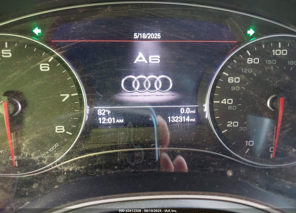 2018 AUDI A6 2.0T PREMIUM/2.0T SPORT VIN: WAUC8AFC4JN097606