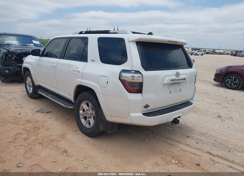 2016 TOYOTA 4RUNNER VIN: JTEZU5JR5G5110136