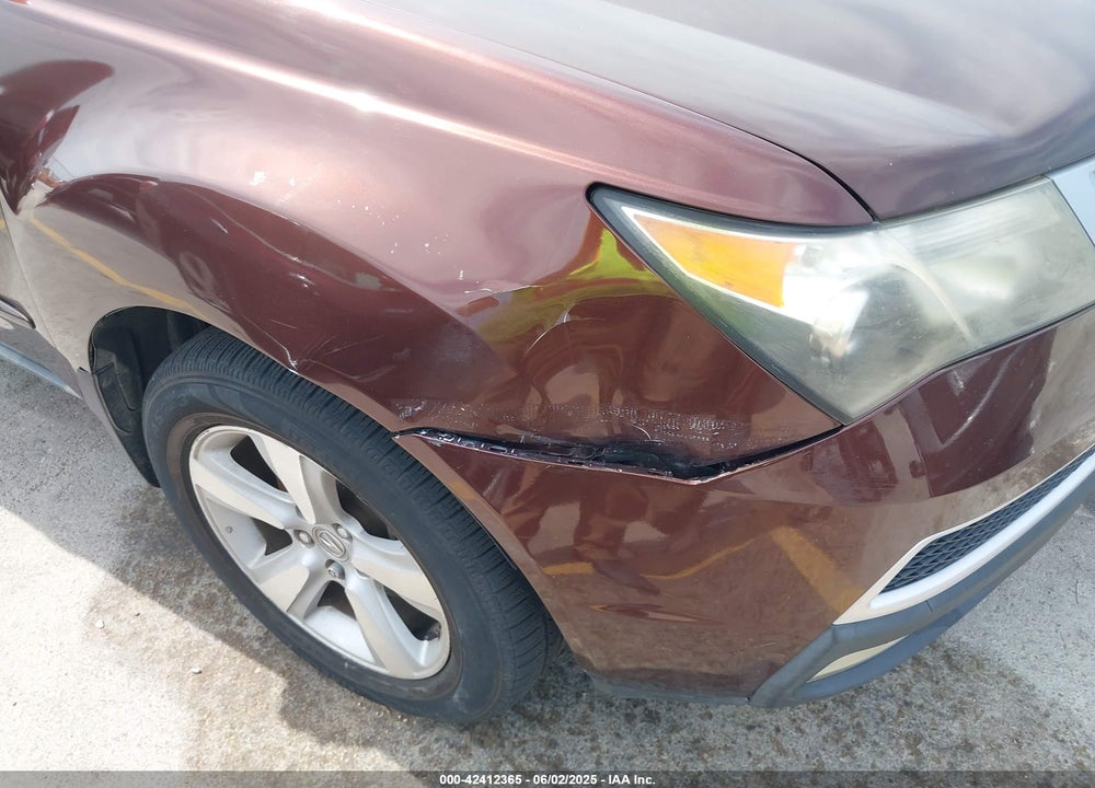 2011 ACURA MDX VIN: 2HNYD2H68BH510567