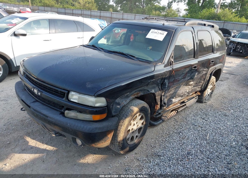2002 CHEVROLET TAHOE K1500 VIN: 1GNEK13Z42R145502