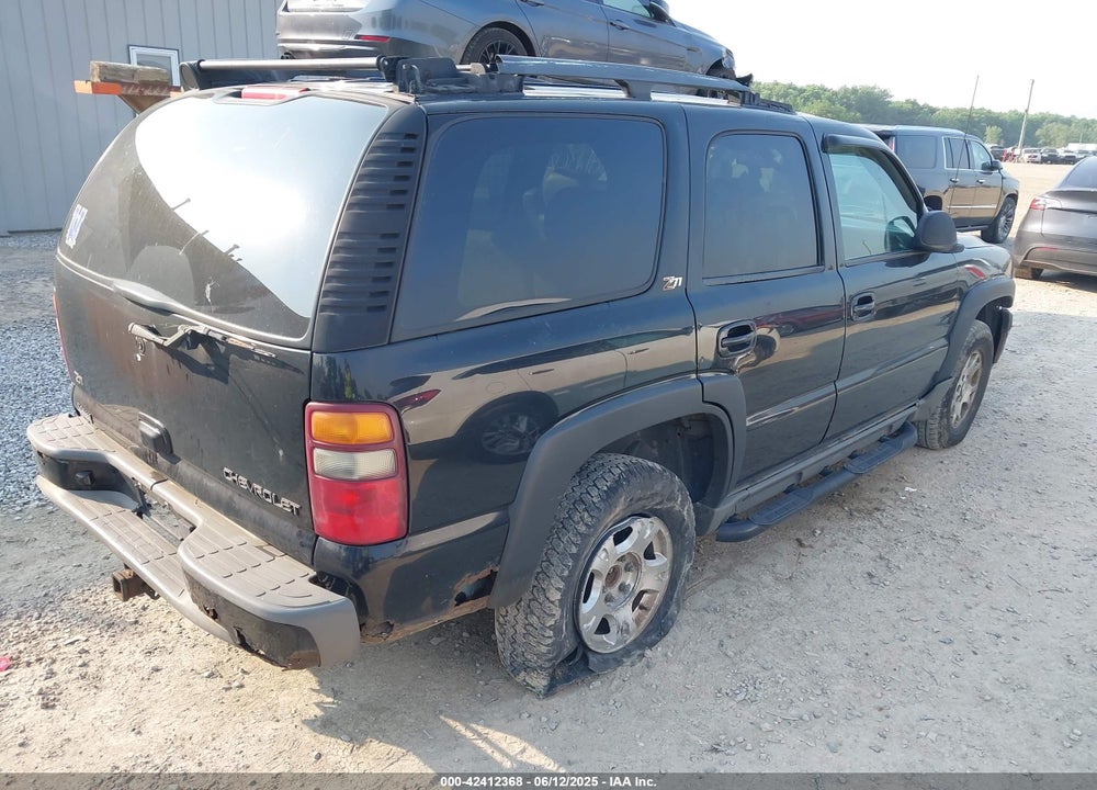 2002 CHEVROLET TAHOE K1500 VIN: 1GNEK13Z42R145502