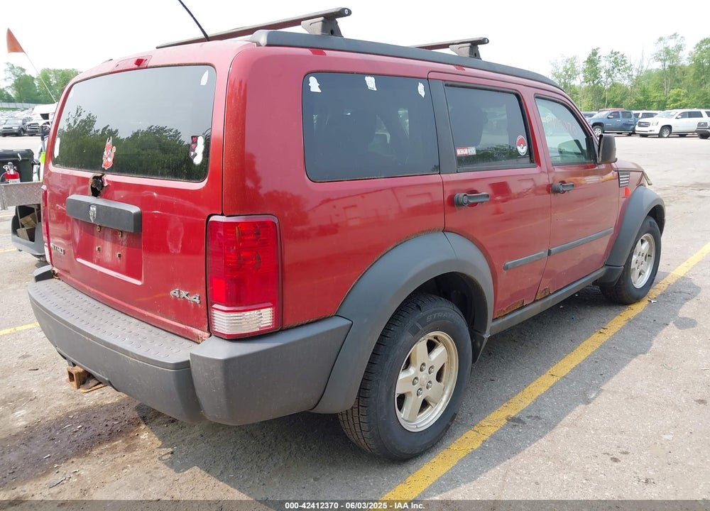 2007 DODGE NITRO SXT VIN: 1D8GU28KX7W555437