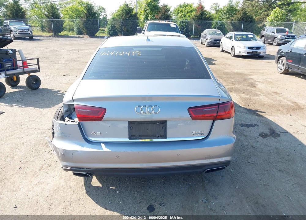 2017 AUDI A6 2.0T PREMIUM VIN: WAUF8AFC6HN078756