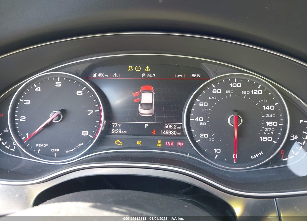 2017 AUDI A6 2.0T PREMIUM VIN: WAUF8AFC6HN078756