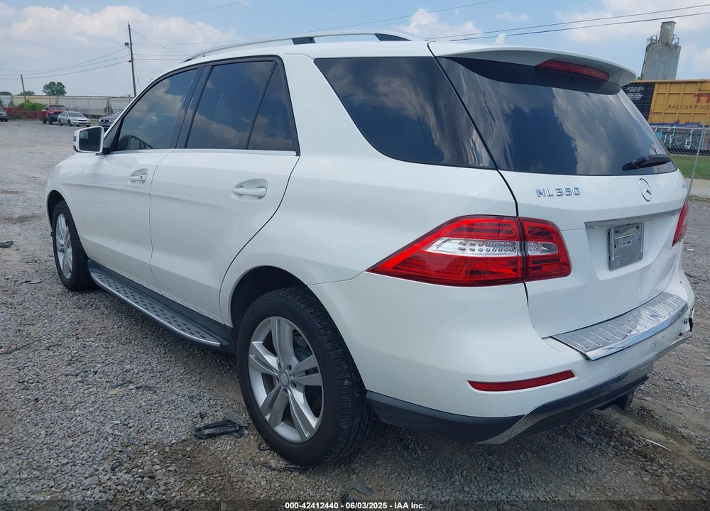 2015 MERCEDES-BENZ M-CLASS VIN: 4JGDA5JB0FA452749
