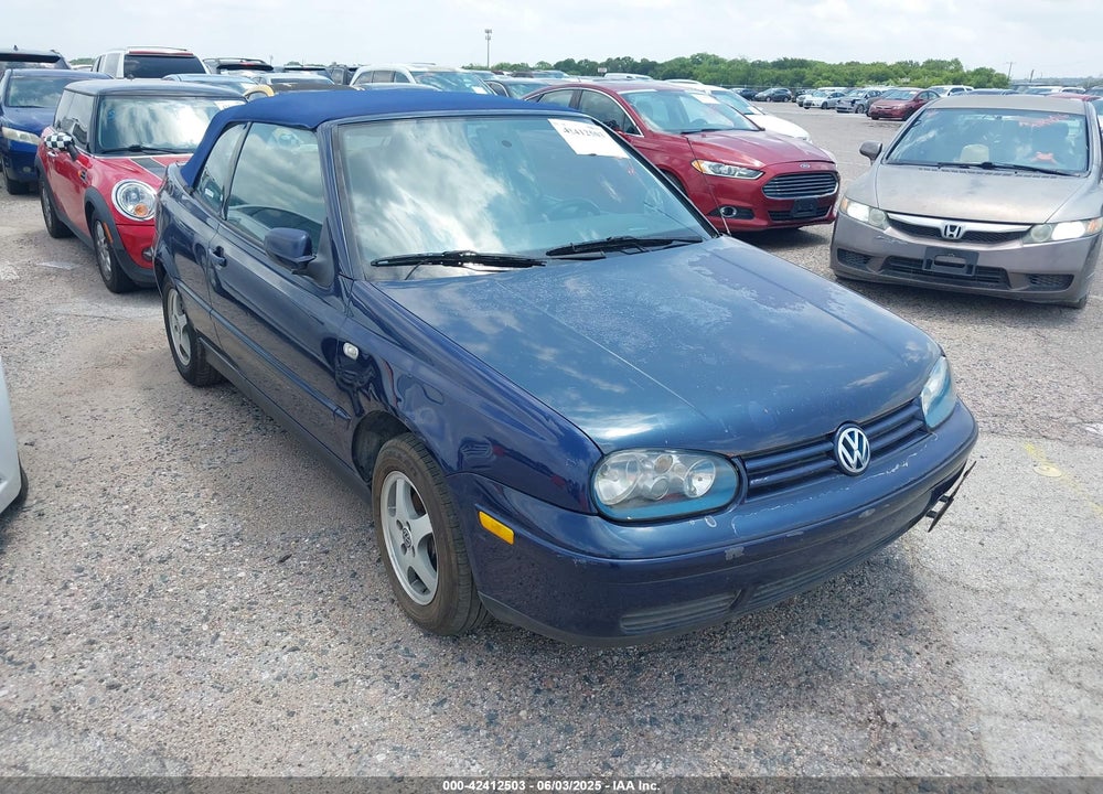 2001 VOLKSWAGEN CABRIO GLX VIN: 3VWDC21V01M815163