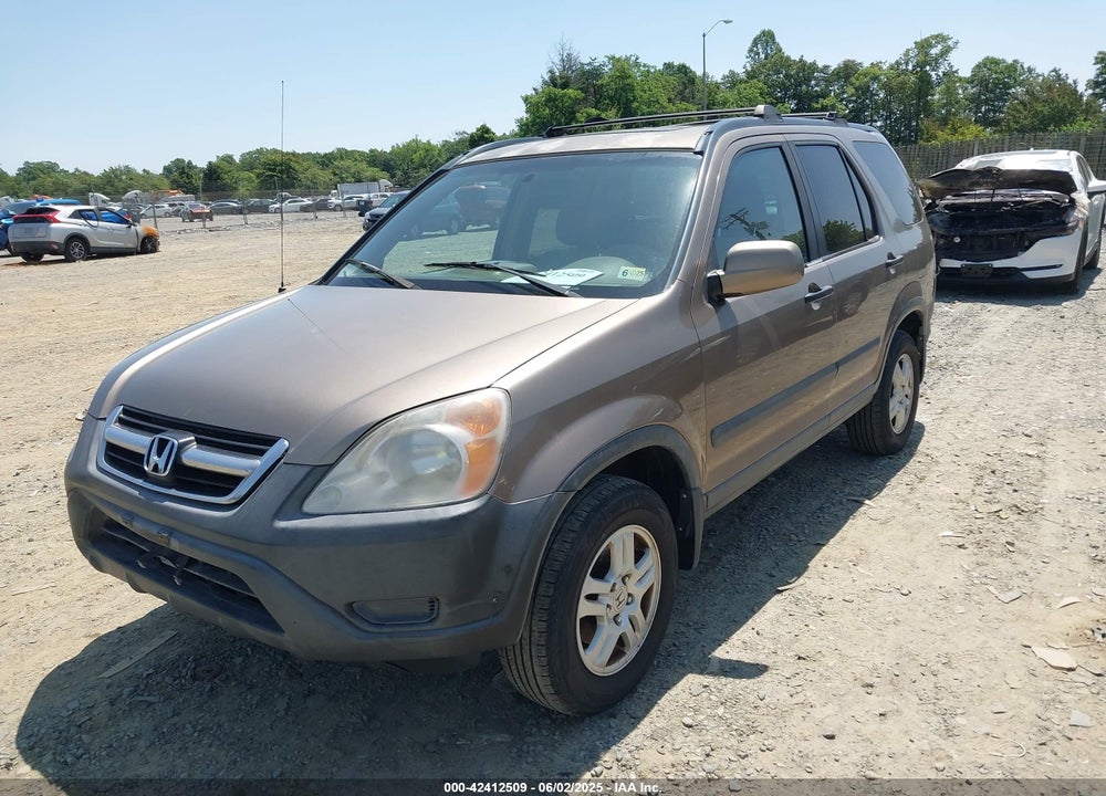 2002 HONDA CR-V EX VIN: SHSRD78872U002033