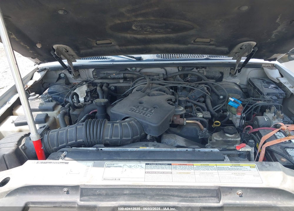 2001 FORD EXPLORER SPORT TRAC VIN: 1FMZU67E81UB83623