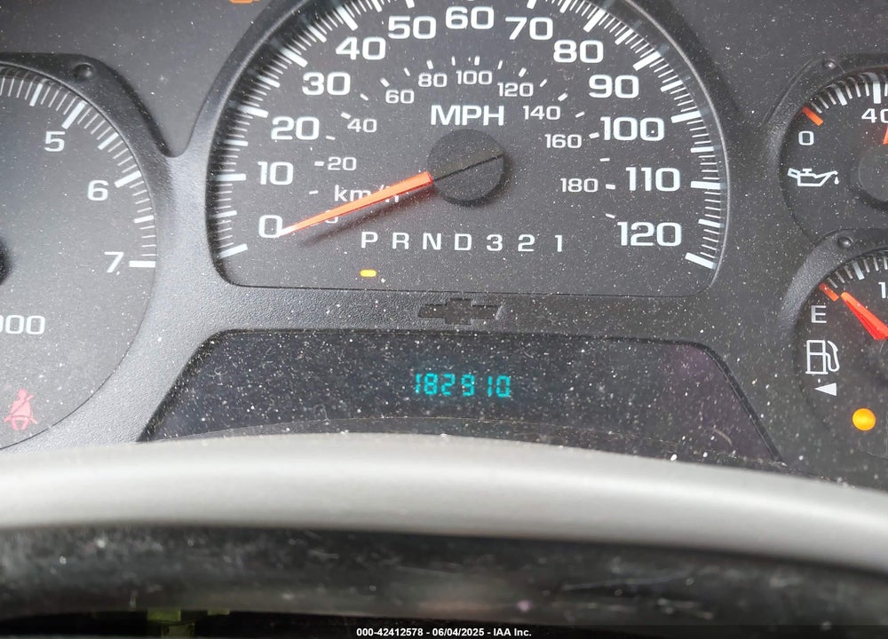 2008 CHEVROLET TRAILBLAZER FLEET VIN: 1GNDT13S082232066