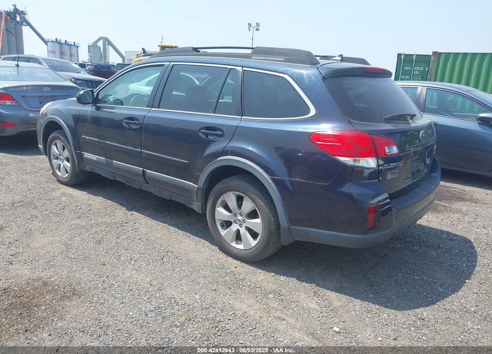 2012 SUBARU OUTBACK 2.5I LIMITED VIN: 4S4BRBKC5C3224400