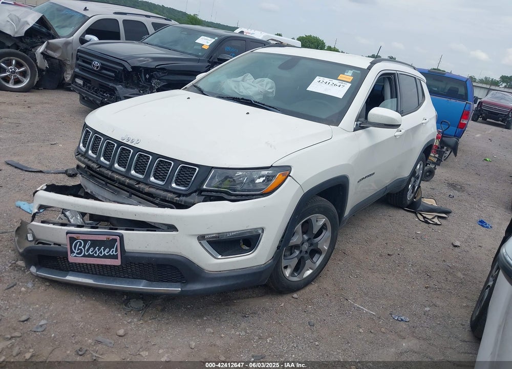 2019 JEEP COMPASS LIMITED 4X4 VIN: 3C4NJDCB1KT790969