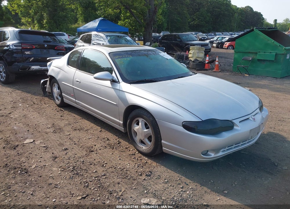 2000 CHEVROLET MONTE CARLO SS VIN: 2G1WX12K4Y9309667