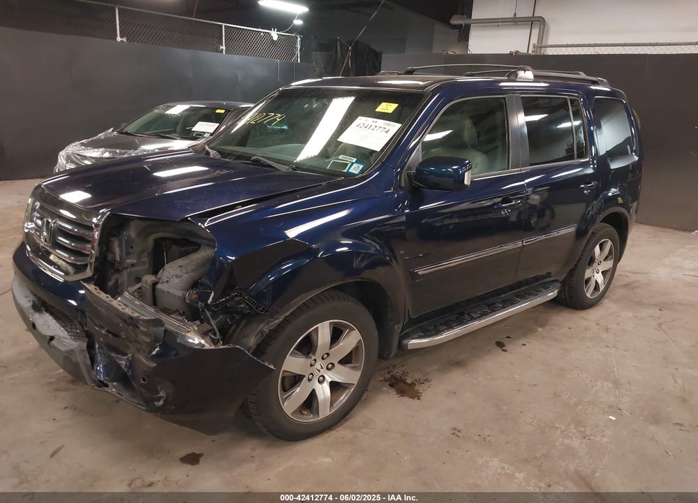 2015 HONDA PILOT VIN: 5FNYF4H91FB015211