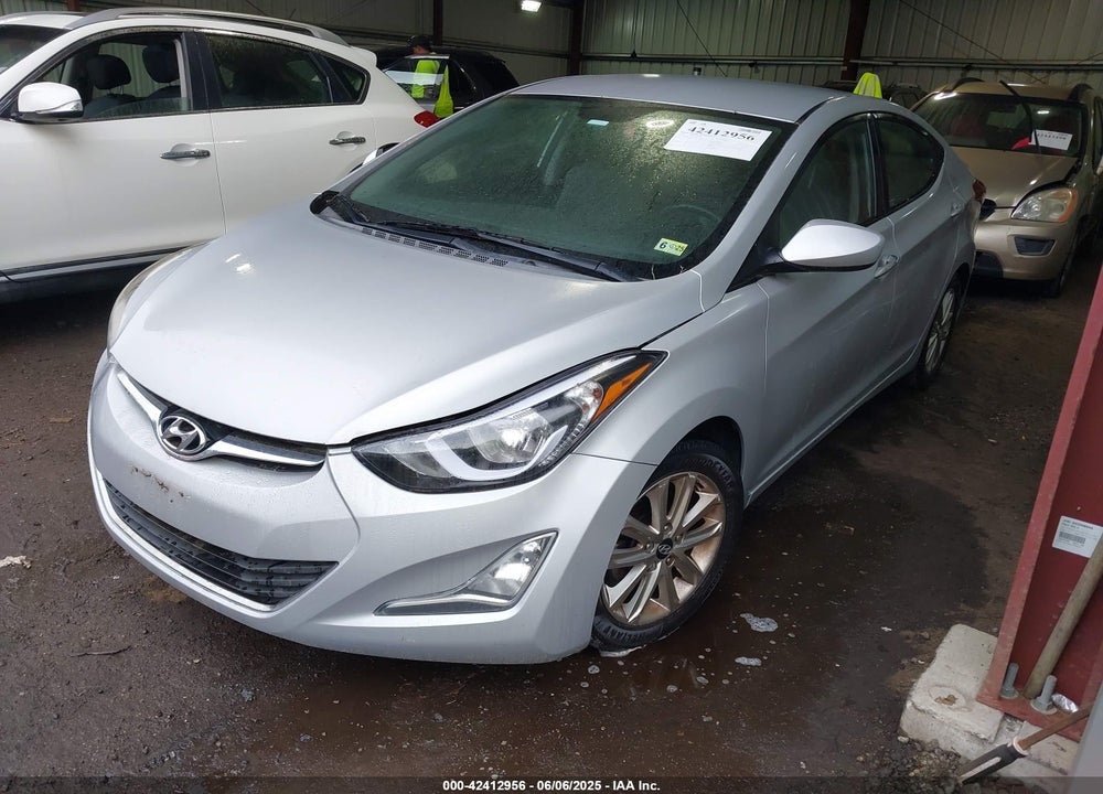 2014 HYUNDAI ELANTRA VIN: KMHDH4AE2EU163398