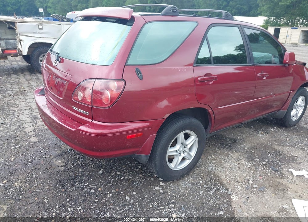 1999 LEXUS RX 300 VIN: JT6HF10U4X0092192