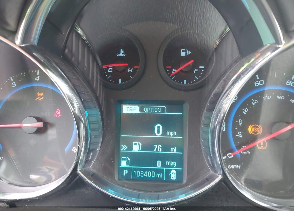 2015 CHEVROLET CRUZE 1LT AUTO VIN: 1G1PC5SBXF7226766