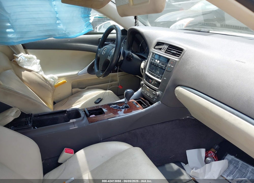 2012 LEXUS IS250 VIN: JTHCF5C24C5059032
