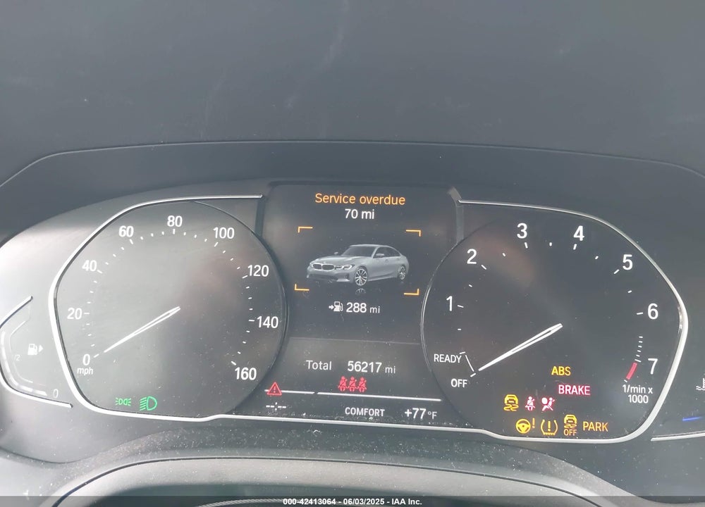 2021 BMW 330I VIN: 3MW5R1J05M8B81248