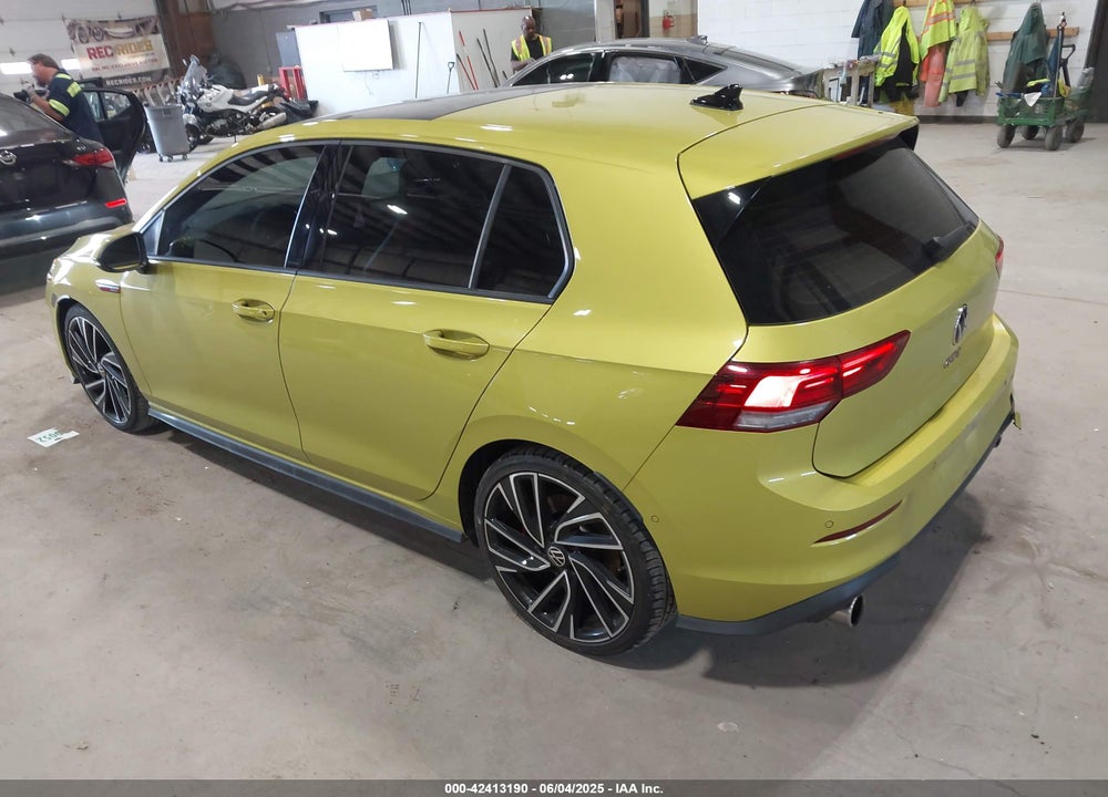 2022 VOLKSWAGEN GOLF GTI VIN: WVW687CD9NW126727