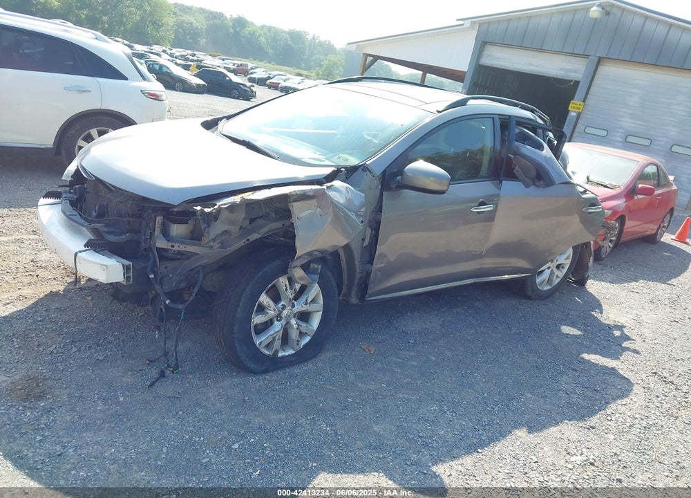 2012 NISSAN MURANO SL VIN: JN8AZ1MW6CW219954