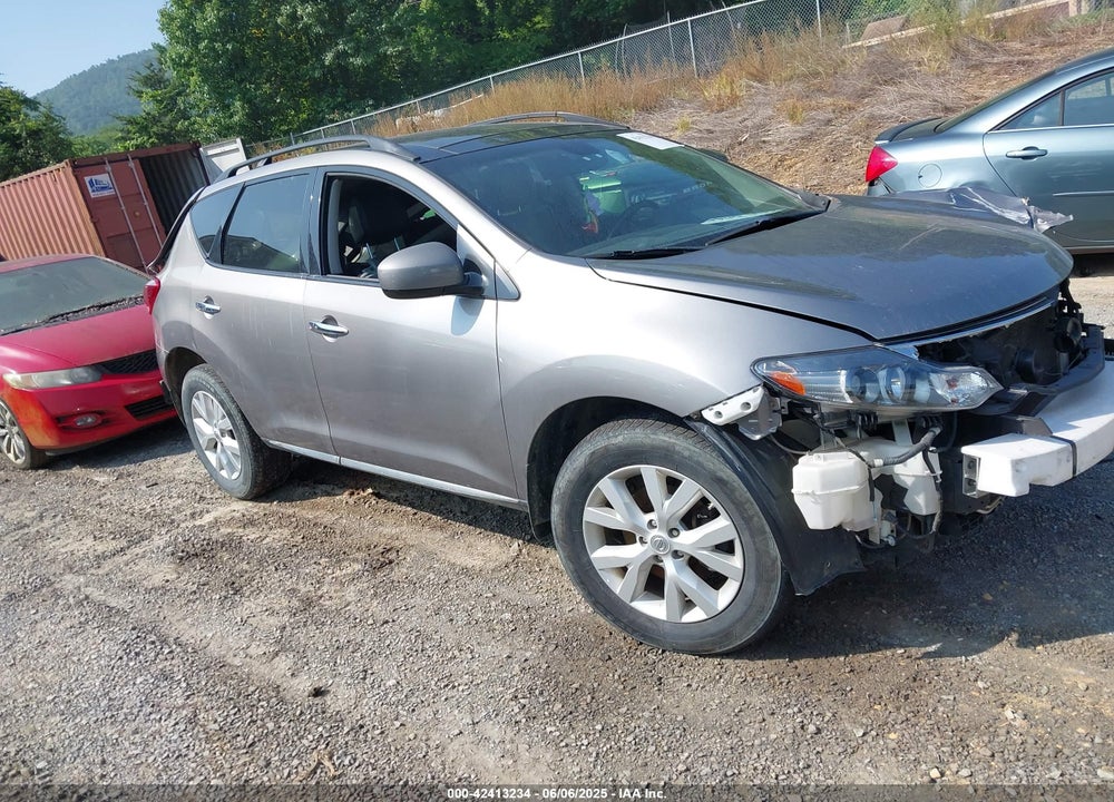 2012 NISSAN MURANO SL VIN: JN8AZ1MW6CW219954