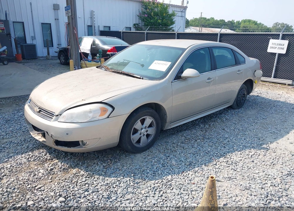 2010 CHEVROLET IMPALA LT VIN: 2G1WB5EK5A1163012