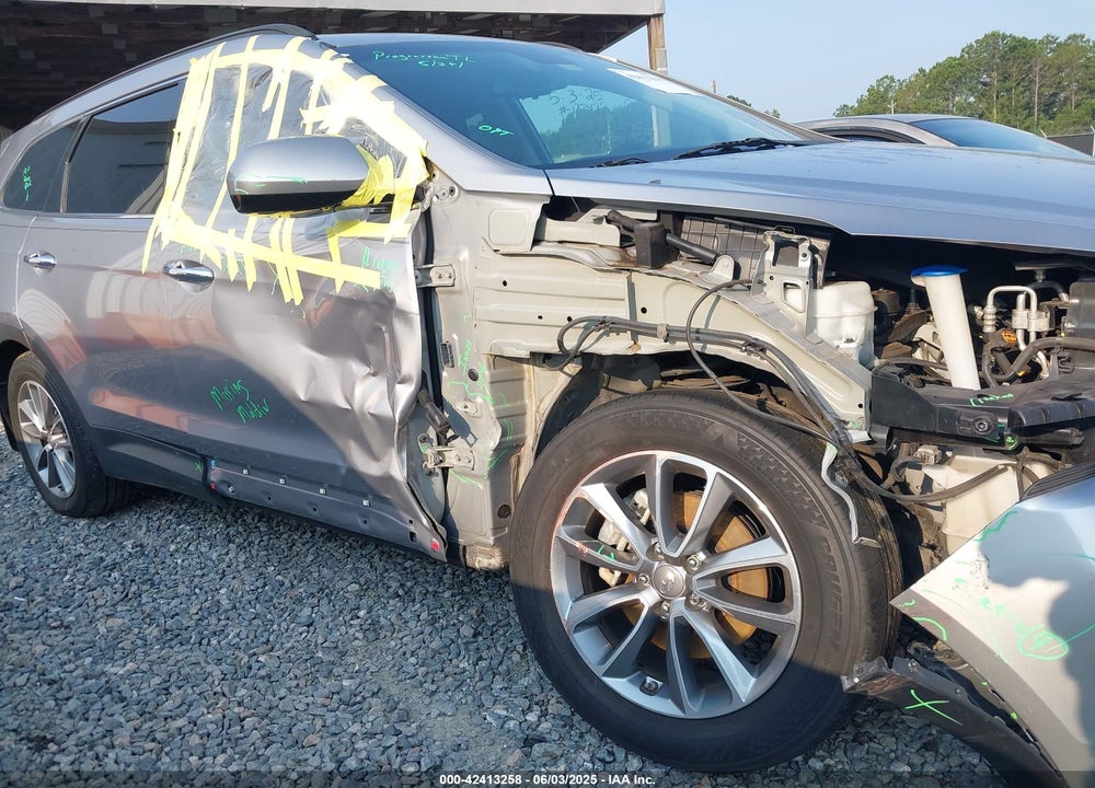 2017 HYUNDAI SANTA FE VIN: KM8SM4HF7HU238733
