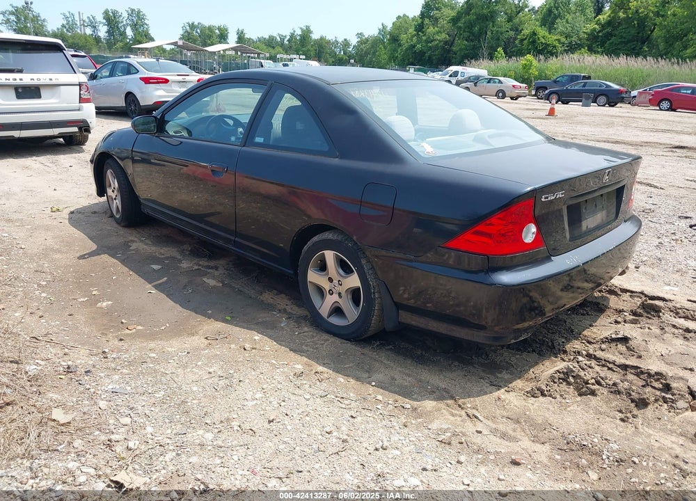2004 HONDA CIVIC EX VIN: 1HGEM22954L004004