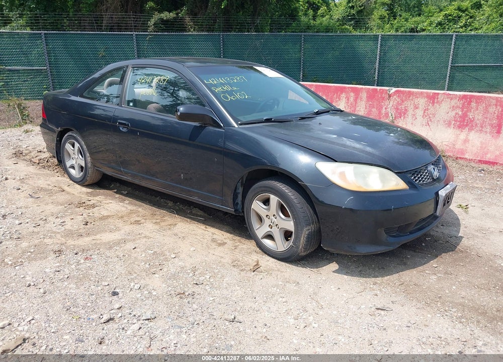 2004 HONDA CIVIC EX VIN: 1HGEM22954L004004