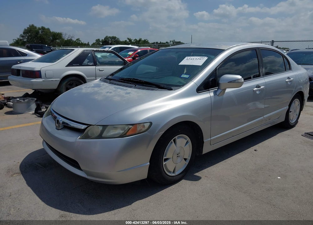 2008 HONDA CIVIC HYBIRD VIN: JHMFA36288S017421