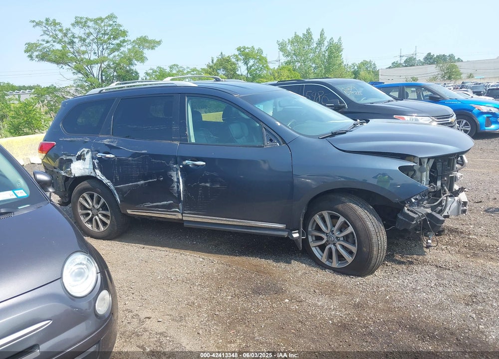 2014 NISSAN PATHFINDER SL VIN: 5N1AR2MM0EC683354