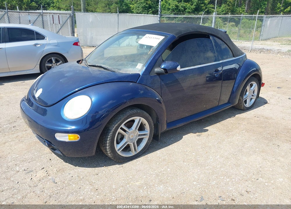 2005 VOLKSWAGEN NEW BEETLE GLS 1.8T VIN: 3VWCD31Y95M300662