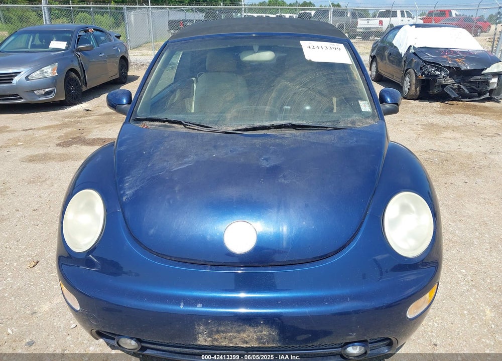 2005 VOLKSWAGEN NEW BEETLE GLS 1.8T VIN: 3VWCD31Y95M300662