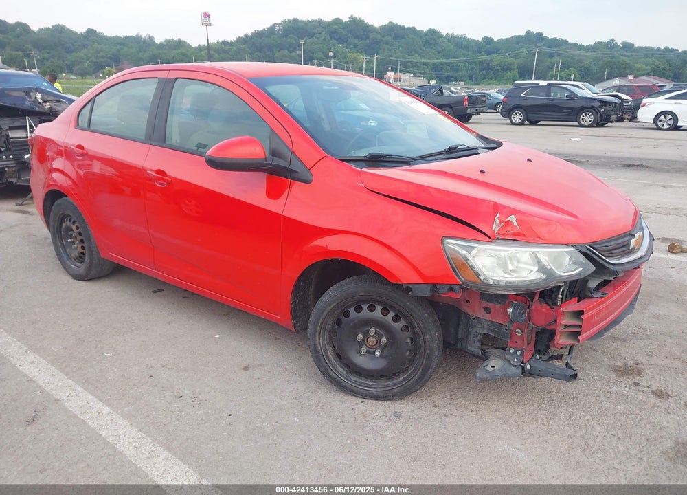 2017 CHEVROLET SONIC LS AUTO VIN: 1G1JB5SHXH4144411