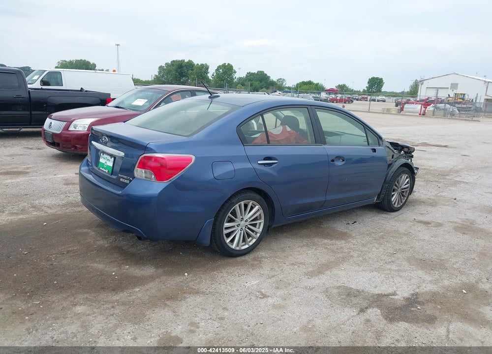 2013 SUBARU IMPREZA VIN: JF1GJAK62DH034070