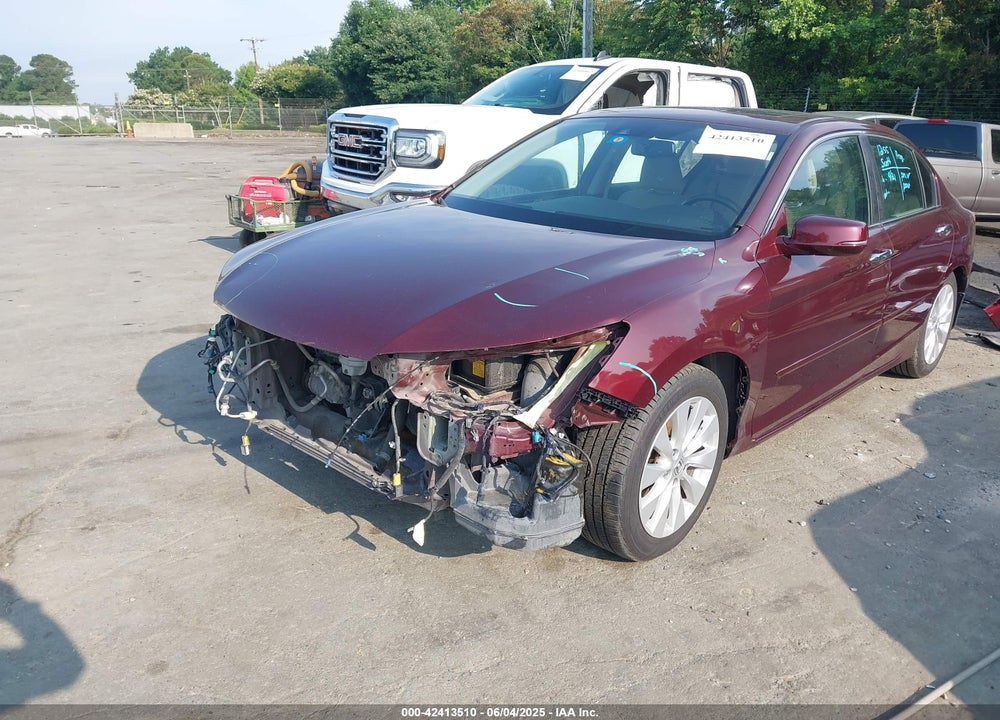 2014 HONDA ACCORD EX-L VIN: 1HGCR2F80EA308798