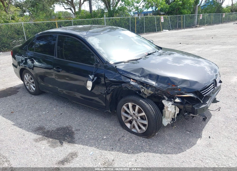 2012 VOLKSWAGEN JETTA 2.5L SE VIN: 3VWDP7AJ4CM392797