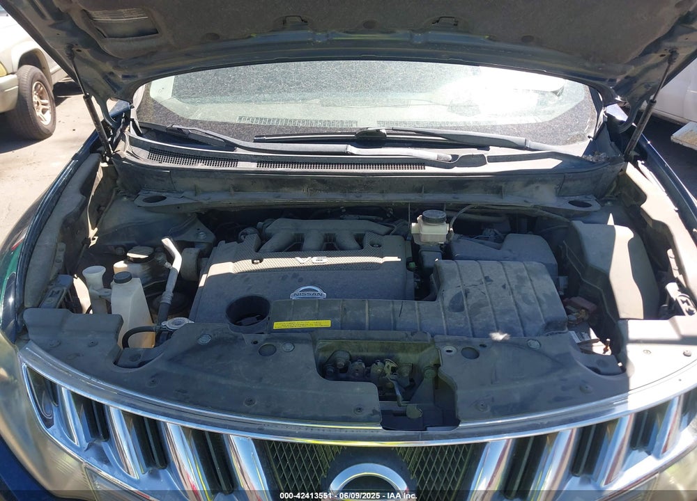 2009 NISSAN MURANO S VIN: JN8AZ18W29W108580