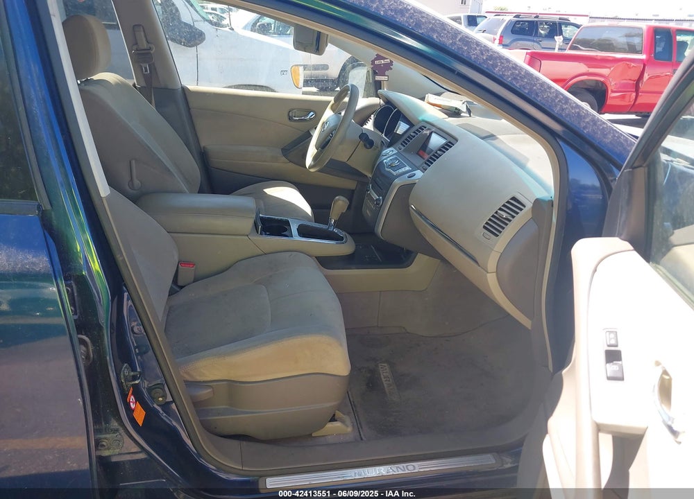 2009 NISSAN MURANO S VIN: JN8AZ18W29W108580