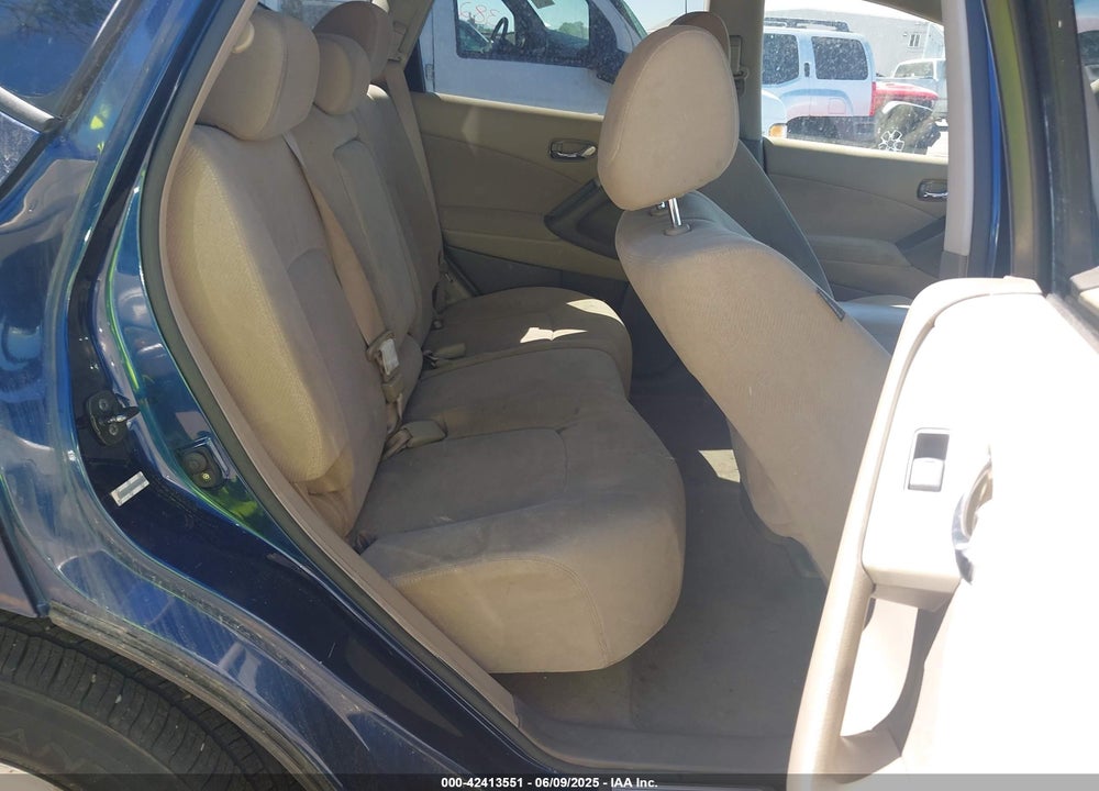 2009 NISSAN MURANO S VIN: JN8AZ18W29W108580