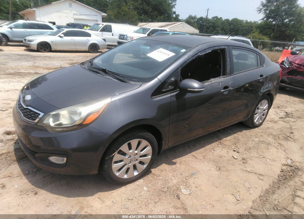 2013 KIA RIO VIN: KNADN4A37D6215877