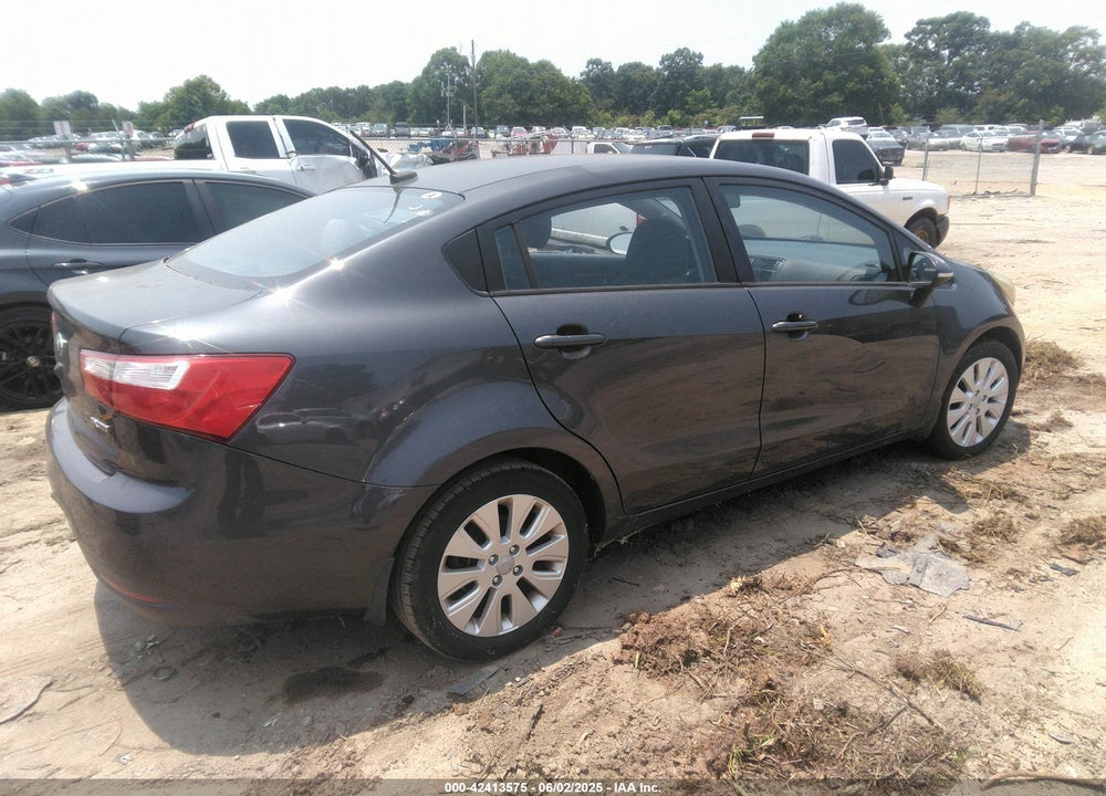 2013 KIA RIO VIN: KNADN4A37D6215877
