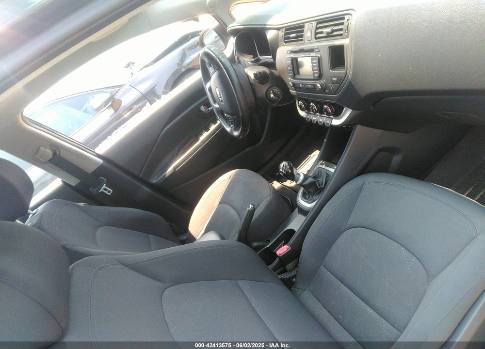 2013 KIA RIO VIN: KNADN4A37D6215877