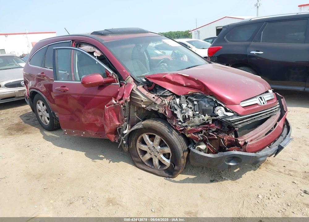 2008 HONDA CR-V EXL VIN: 5J6RE387X8L007327