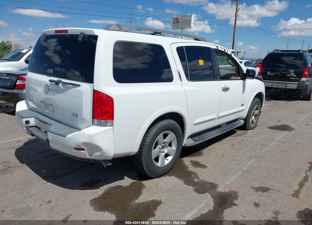 2008 NISSAN ARMADA VIN: 5N1AA08CX8N609932