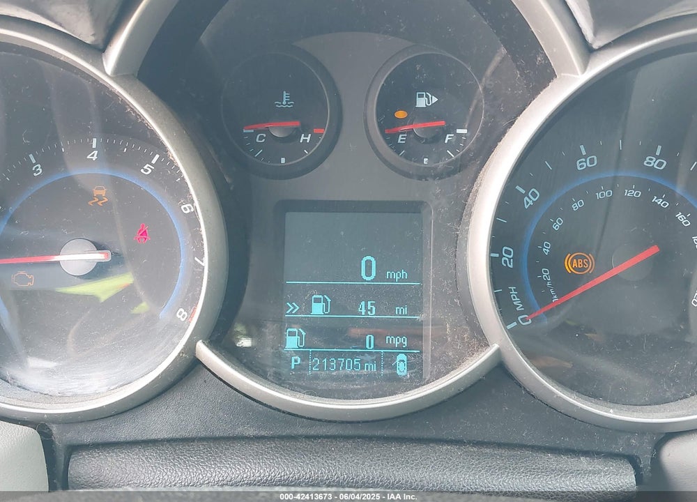2012 CHEVROLET CRUZE VIN: 1G1PC5SH2C7383806