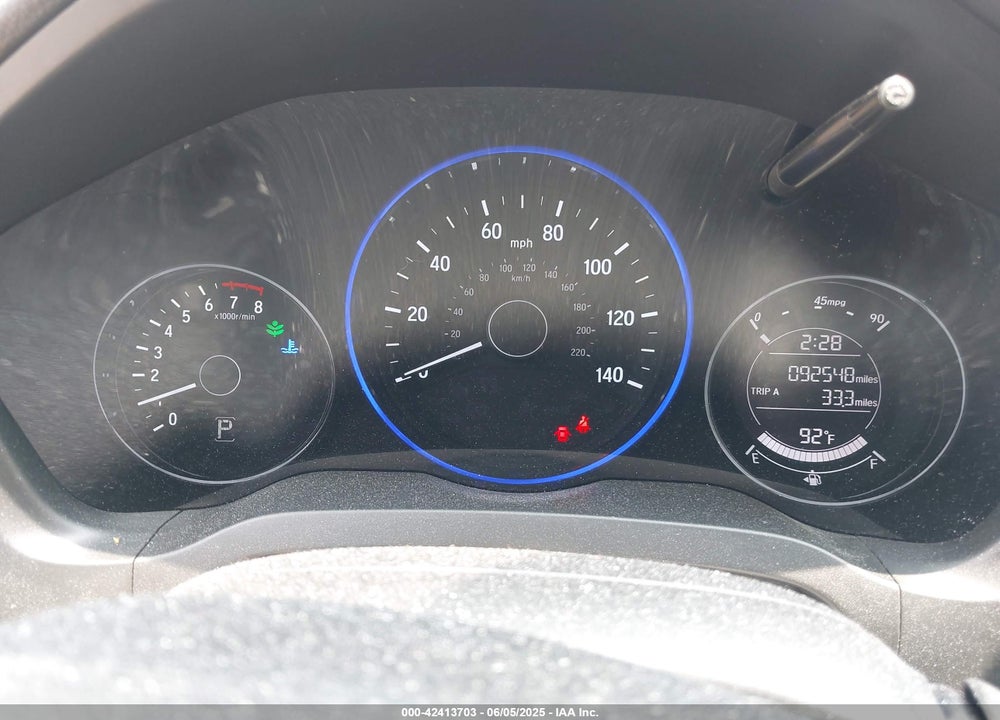 2018 HONDA HR-V EX VIN: 3CZRU6H57JM705174